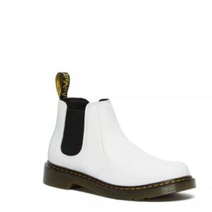Dr. Martens Doc Martens 2976 J White Chelsea Boots Kids Size 1 NIB